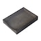 Dacasso Protacini Castlerock Gray Italian Patent Leather Front-Load Letter Tray A6201 - alternate 3